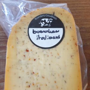 Boerenkaas met Italiaanse kruiden, 500 gram