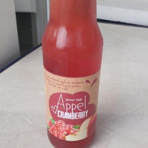 Appel/cranberry sap